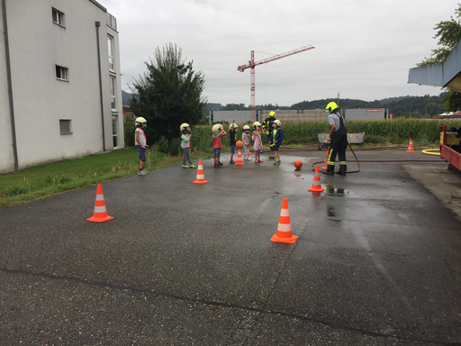 Besuch bei der Feuerwehr Wiggertal  