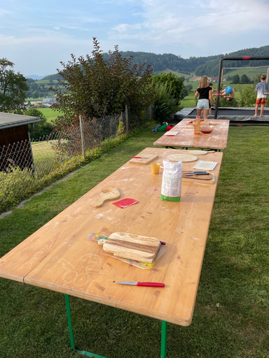 Pizza backen im Steinofen