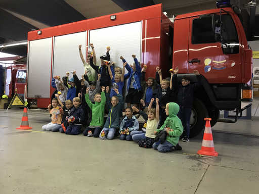 Besuch bei der Feuerwehr Wiggertal - Kurs 1