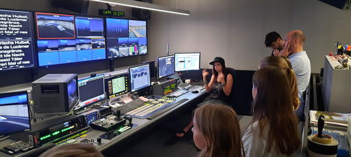Besichtigung ch media - Radio Central, Tele 1, Luzerner Zeitung