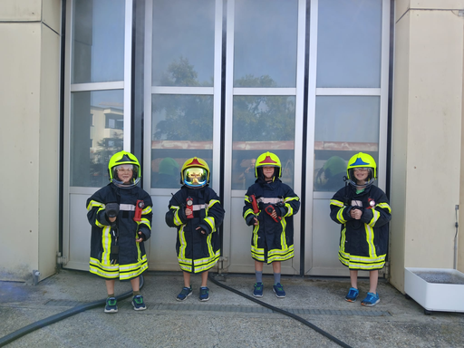 Besuch bei der Feuerwehr Wiggertal