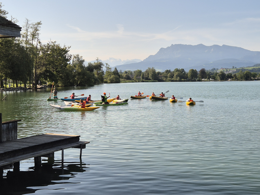 Kajak Paddling am Sempachersee - Kurs 1