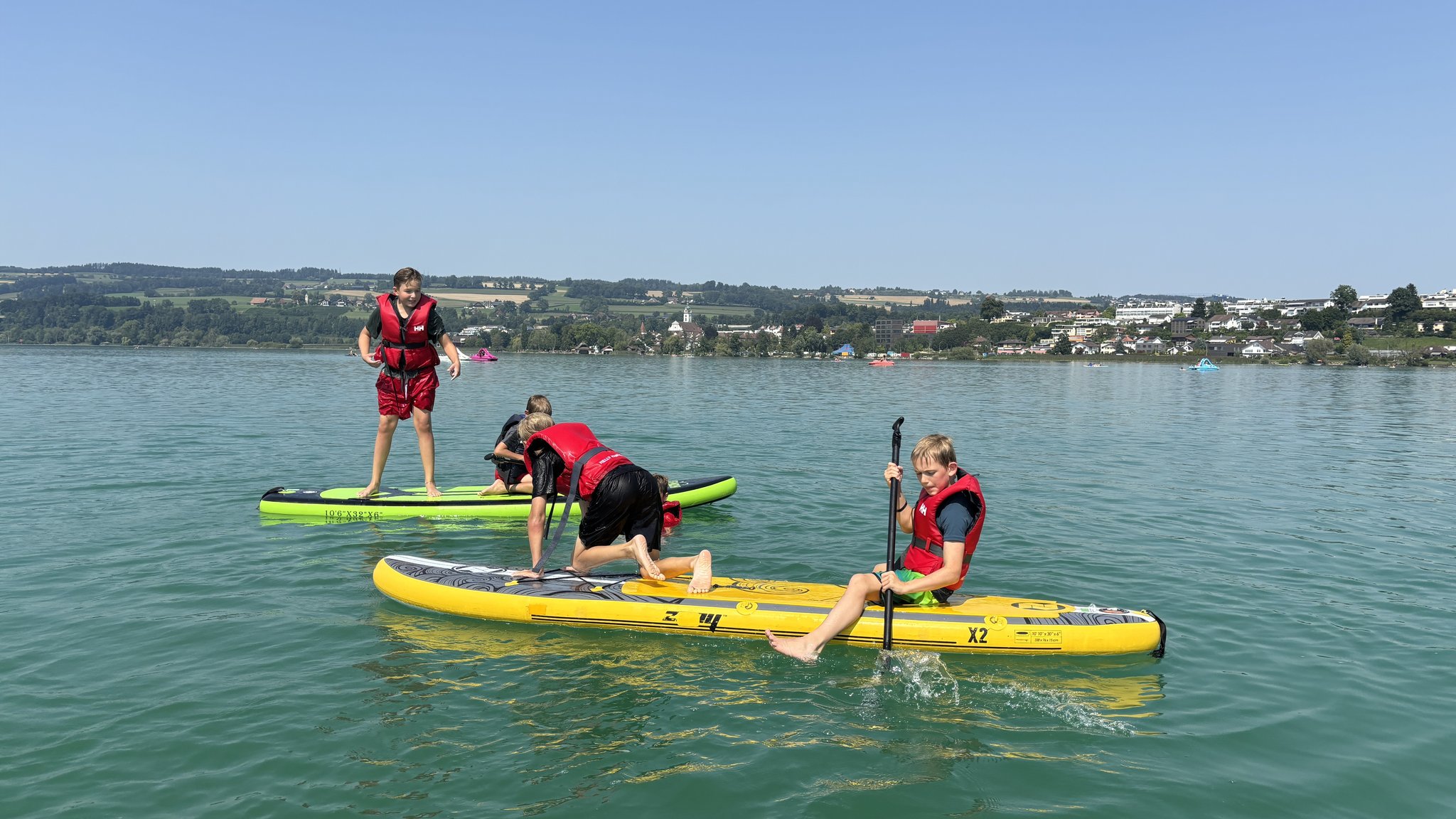 Standup Paddling am Sempachersee - Kurs 2