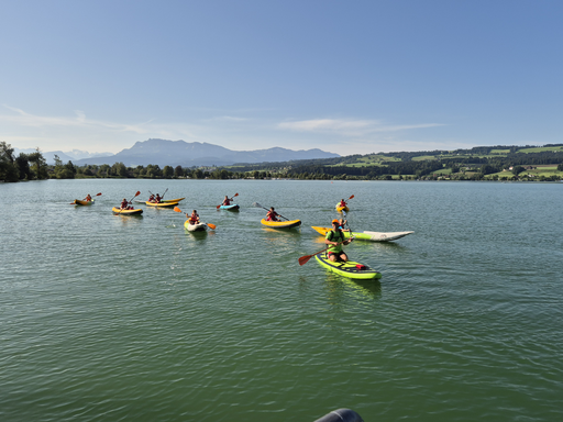 Kajak Paddling am Sempachersee - Kurs 1