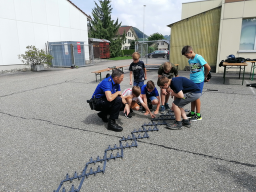 Besuch bei der Polizei - Nachmittag