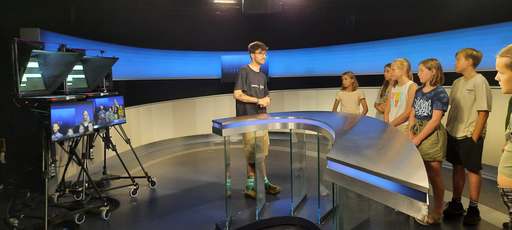 Besichtigung ch media - Radio Central, Tele 1, Luzerner Zeitung