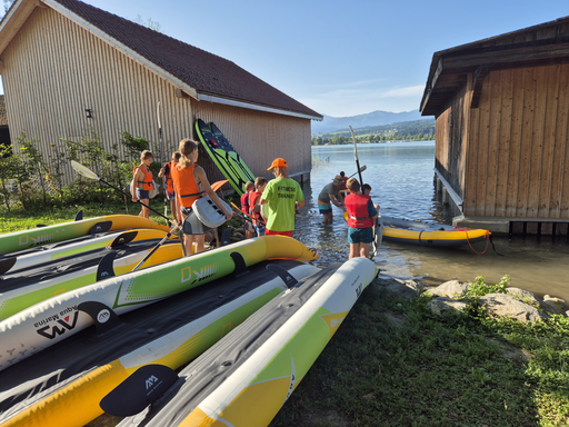 Kajak Paddling am Sempachersee - Kurs 1