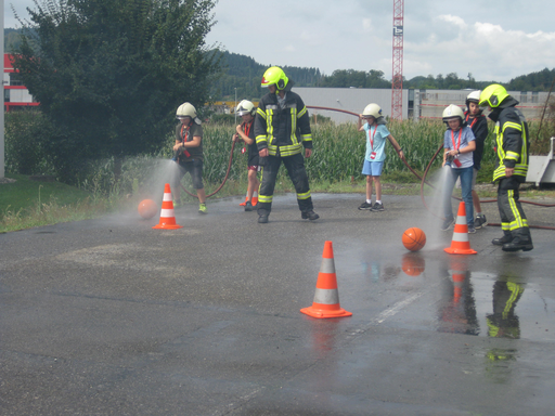 Besuch bei der Feuerwehr Wiggertal