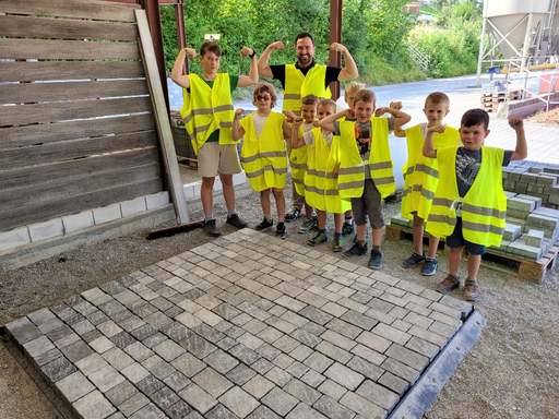 Besuch Kies- und Betonwerk