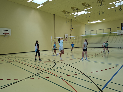 Ballspiele in der Halle