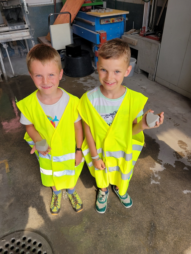 Besuch Kies- und Betonwerk