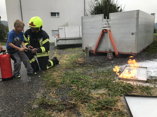 Besuch bei der Feuerwehr Wiggertal - Kurs 2