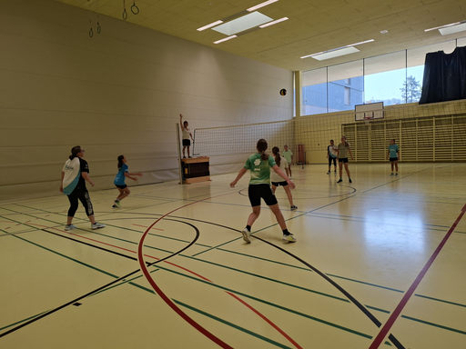 Ballspiele in der Halle
