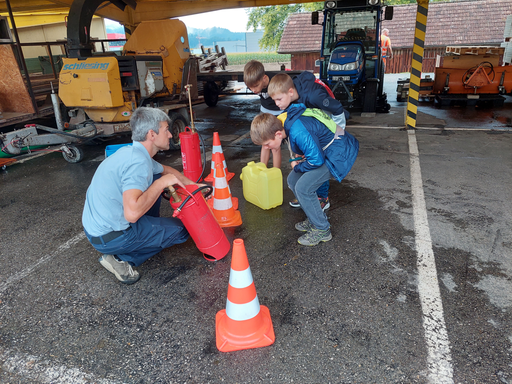 Besuch bei der Feuerwehr Wiggertal - Kurs 2