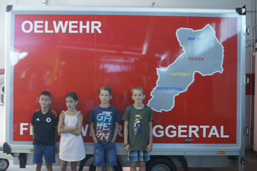 Besuch bei der Feuerwehr Wiggertal