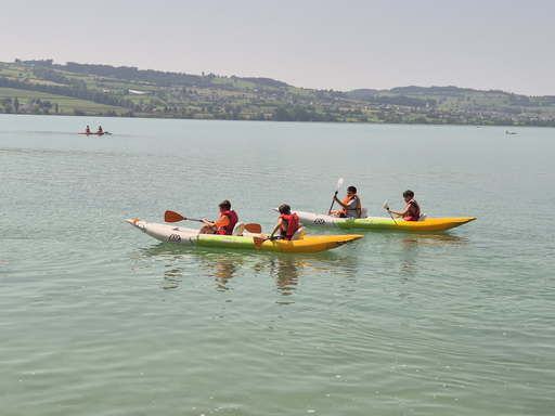 Kajak Paddling am Sempachersee - Kurs 2