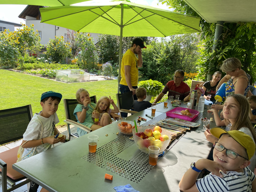 Besuch beim Kaninchenzüchter - Gruppe 1