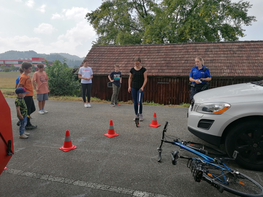 Besuch bei der Polizei - Nachmittag