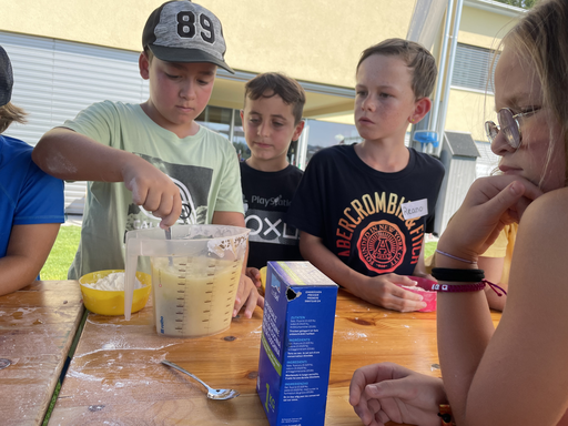 Pizza backen im Steinofen