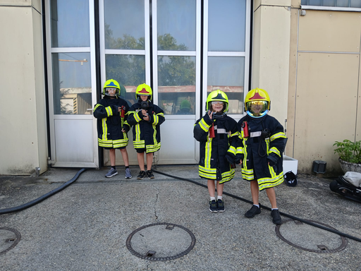 Besuch bei der Feuerwehr Wiggertal