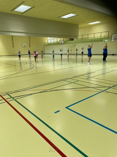 Tanzen mit dem Majorettenkorps