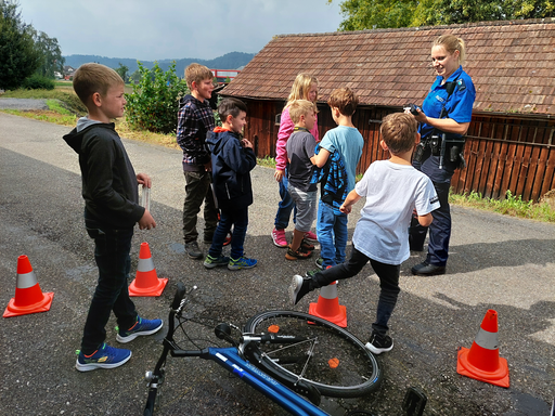 Besuch bei der Polizei - Vormittag