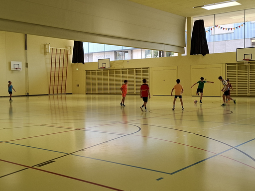 Ballspiele in der Halle