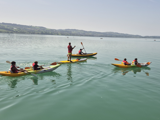 Kajak Paddling am Sempachersee - Kurs 2