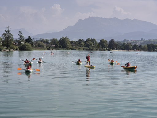 Kajak Paddling am Sempachersee - Kurs 2