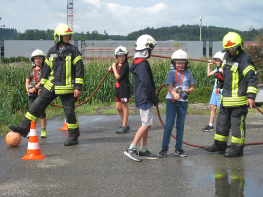 Besuch bei der Feuerwehr Wiggertal