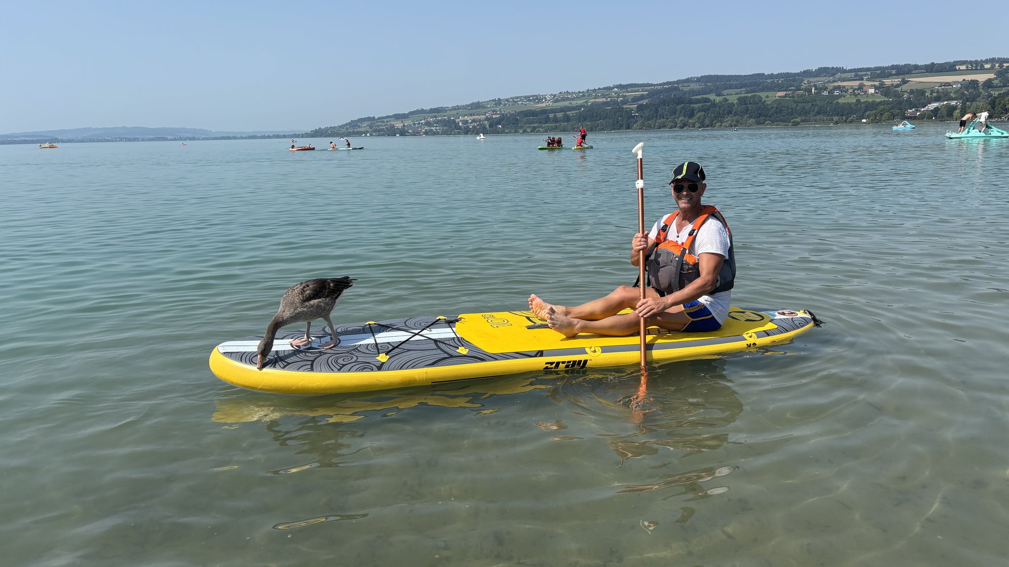 Standup Paddling am Sempachersee - Kurs 2