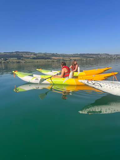 Kajak Paddling am Sempachersee - Kurs 1
