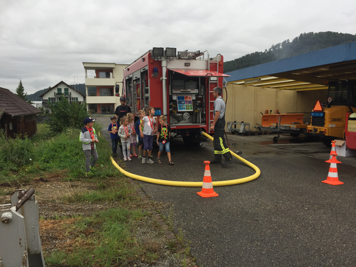 Besuch bei der Feuerwehr Wiggertal 