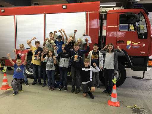 Besuch bei der Feuerwehr Wiggertal - Kurs 2