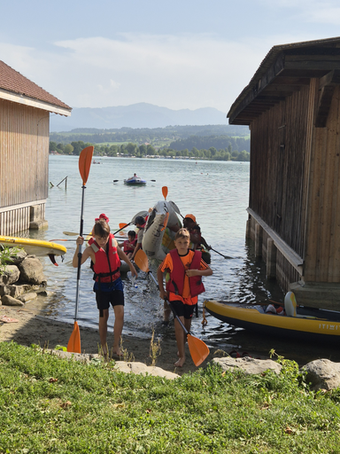 Kajak Paddling am Sempachersee - Kurs 2
