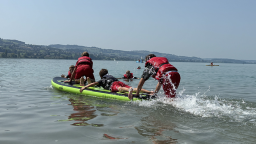 Standup Paddling am Sempachersee - Kurs 2