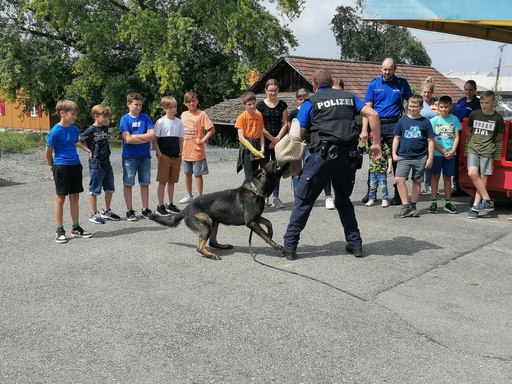 Besuch bei der Polizei - Nachmittag