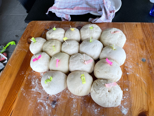 Pizza backen im Steinofen