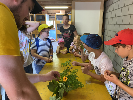 Besuch beim Kaninchenzüchter - Gruppe 1