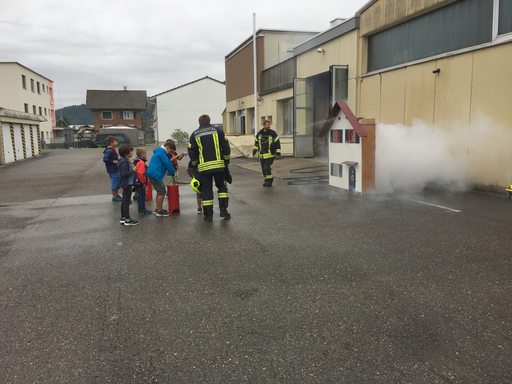 Besuch bei der Feuerwehr Wiggertal  