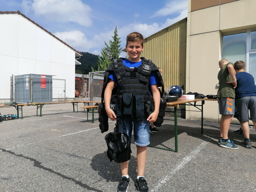 Besuch bei der Polizei - Nachmittag