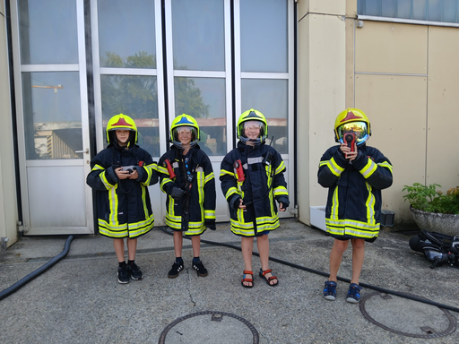 Besuch bei der Feuerwehr Wiggertal