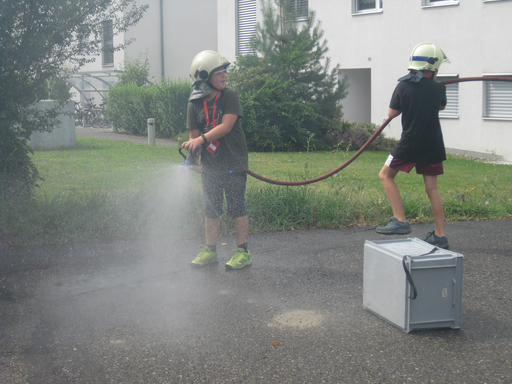 Besuch bei der Feuerwehr Wiggertal