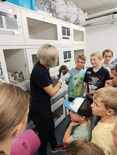 Besuch in der Igelhilfe in der Stiftung Satis in Seon