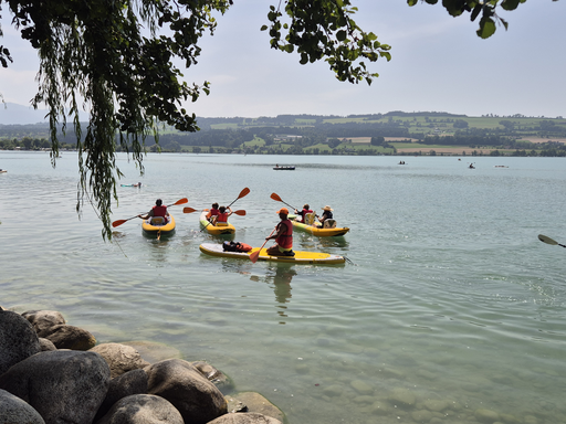 Kajak Paddling am Sempachersee - Kurs 2