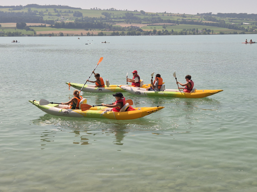 Kajak Paddling am Sempachersee - Kurs 2