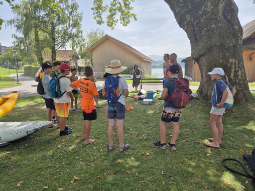 Kajak Paddling am Sempachersee - Kurs 2