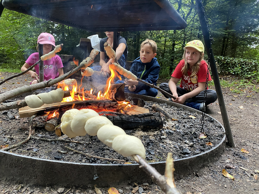 Wandervögel unterwegs mit dem Sommerlager Reiden