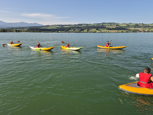 Kajak Paddling am Sempachersee - Kurs 1