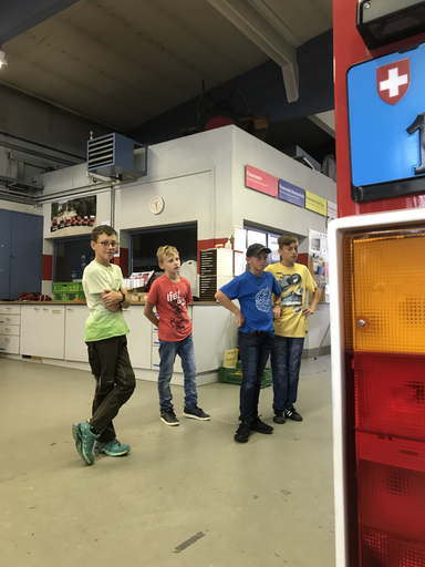 Besuch bei der Feuerwehr Wiggertal - Kurs 2